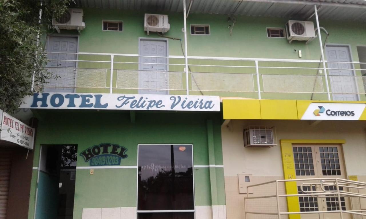 Hotel Felipe Vieira Rio Claro (Goias) מראה חיצוני תמונה